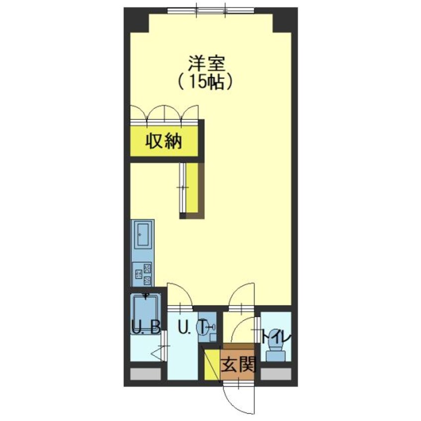 間取図 プチシャトウ