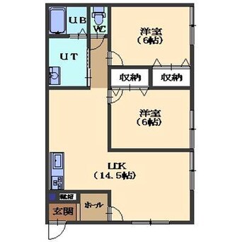 間取図 CASA　BREZZA（カーサブレッツア）