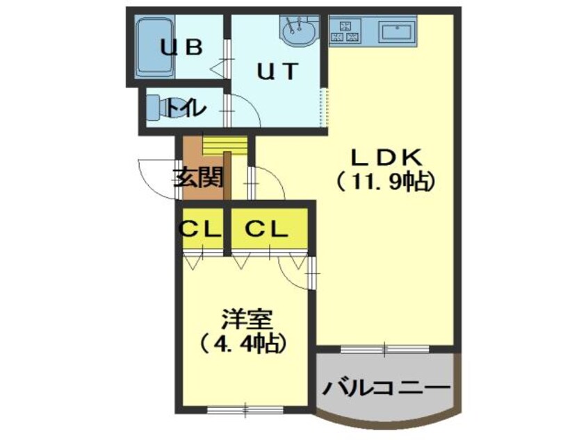 間取図 ブルーベル神山