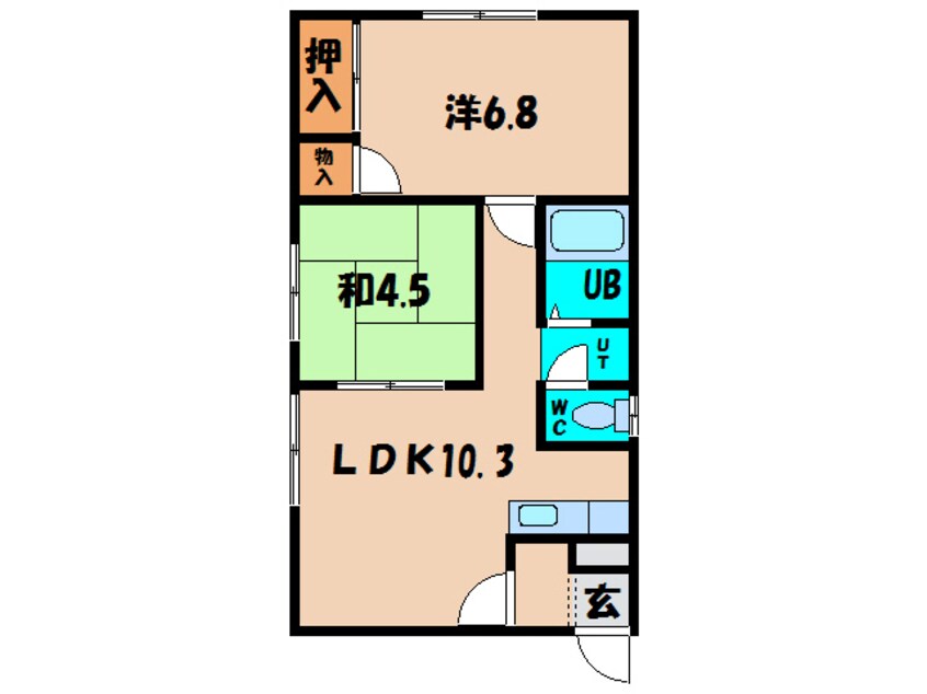 間取図 ラスティブ杉並