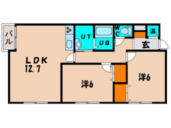 間取図 ハイツあかり