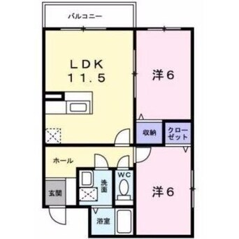 間取図 ヴォール中島