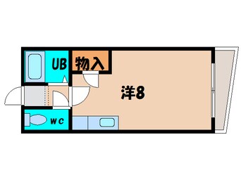 間取図 ノースコート梁川