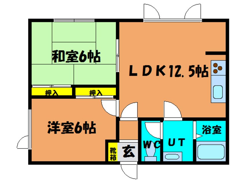 間取図 レジェンド北斗