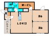 リコエクシブ 2LDKの間取り