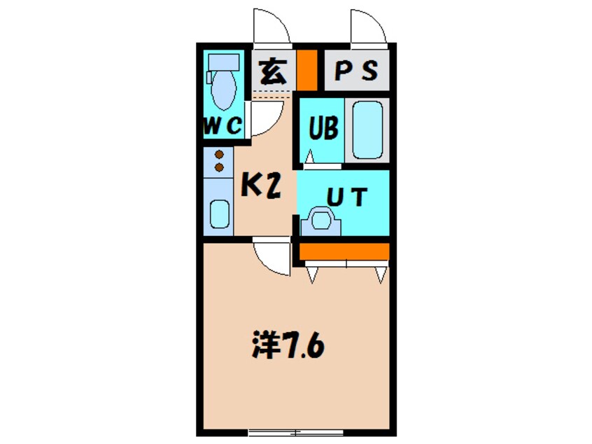 間取図 フォレストしらゆり