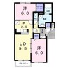 ファーストレジデンス 2LDKの間取り