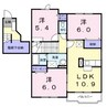 サンリット東山 3LDKの間取り