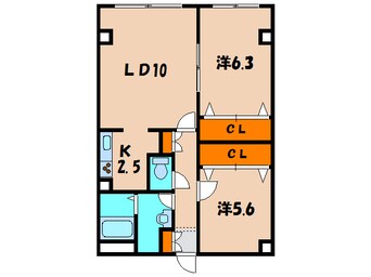 間取図 レジデンスkouei