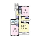 クレメントスクエアの間取図