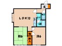 グリーンカーサフジの間取図