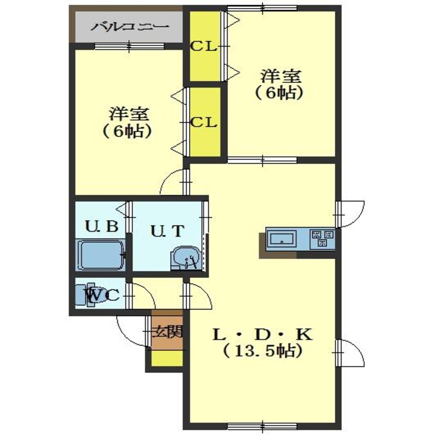 間取図 フィールドハウス