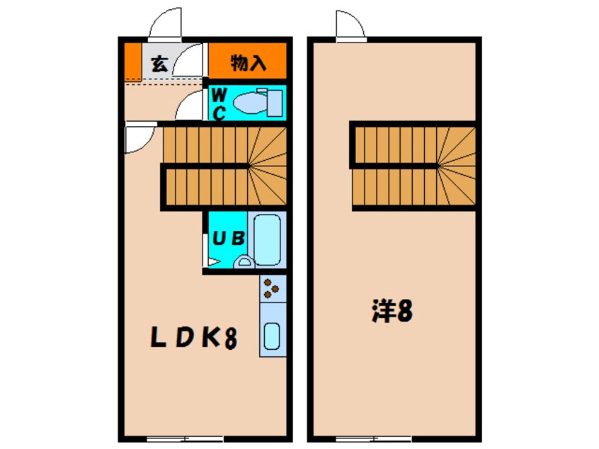 間取図 サンシャイン亀田港