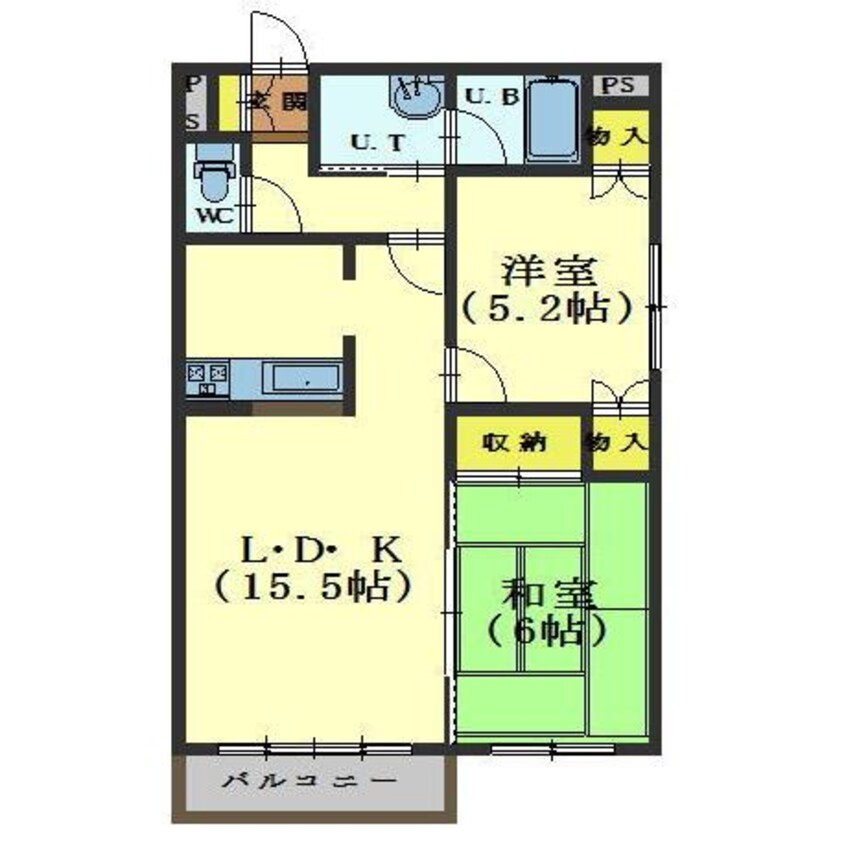 間取図 ロイヤルシティ壱番館