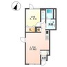リアンコート 1LDKの間取り