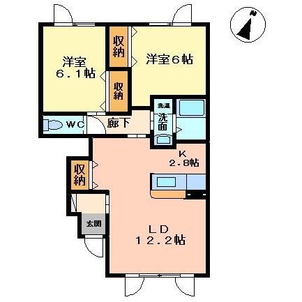 間取り図 パルジュ・デ・ビュール