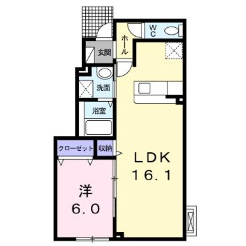 間取図 ロイヤル七重浜