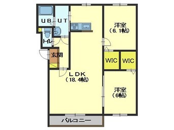 間取図 メゾンカメリア
