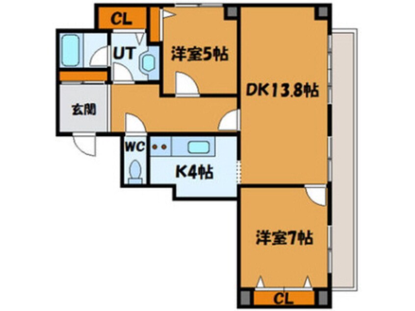 間取図 ガーデンテラス函館