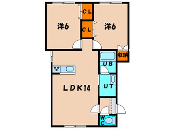 間取図 ラ・メゾン・エクレール