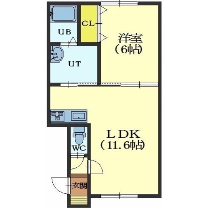 間取図 クローバーライフ昭和