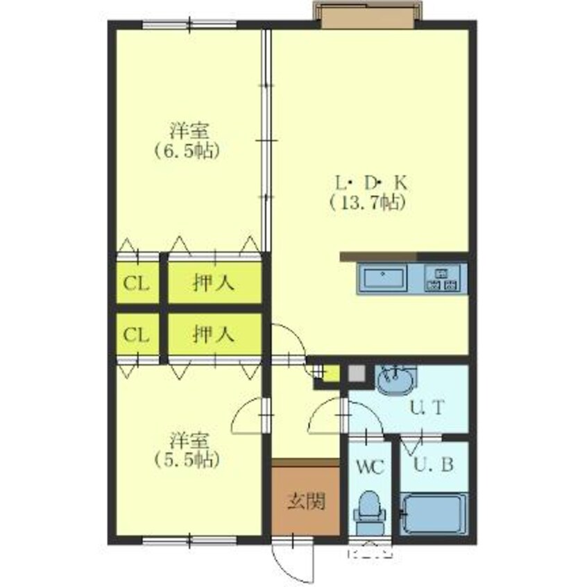 間取図 アーバンドムール
