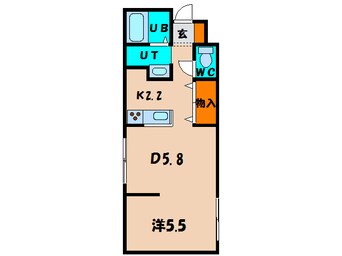 間取図 ダイワパレス富岡