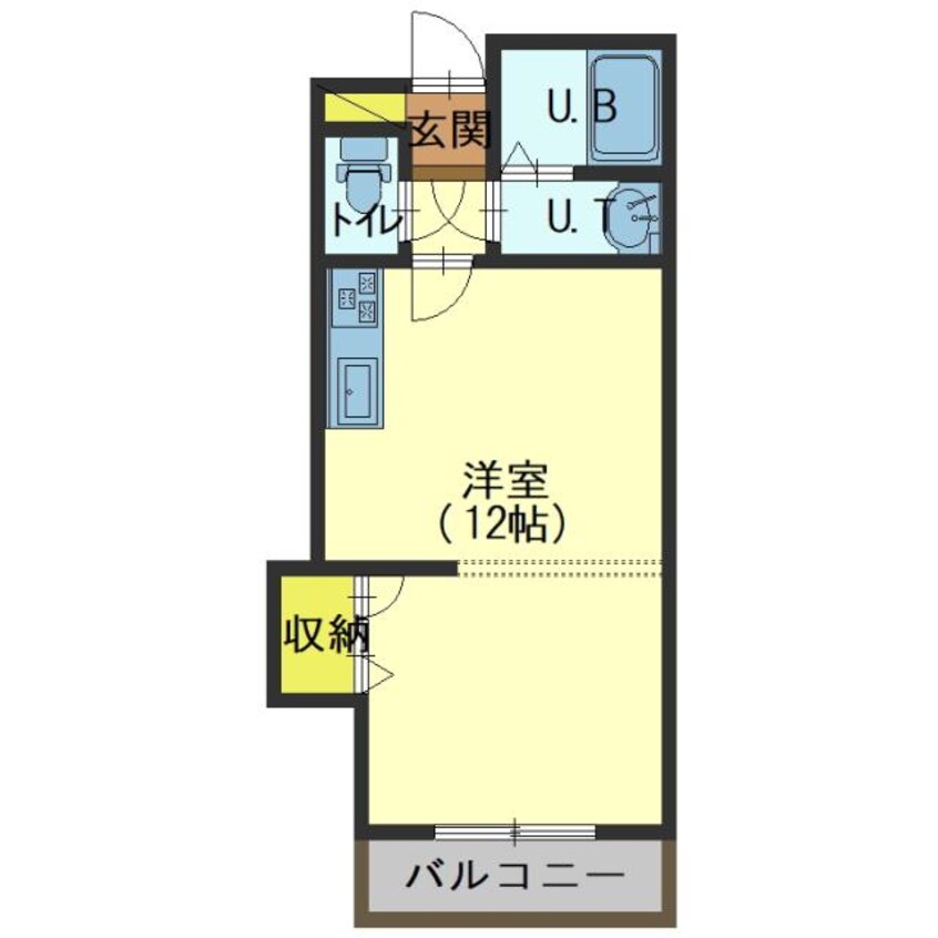 間取図 ダイワパレス富岡