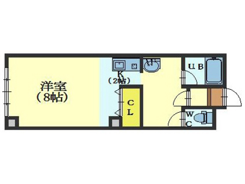 間取図 アールズコート港