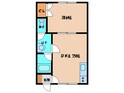 パレドール壱番館の間取図