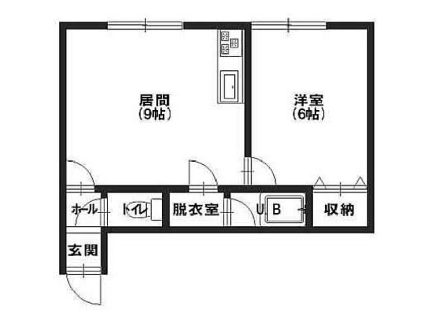 間取図 サンクスロード