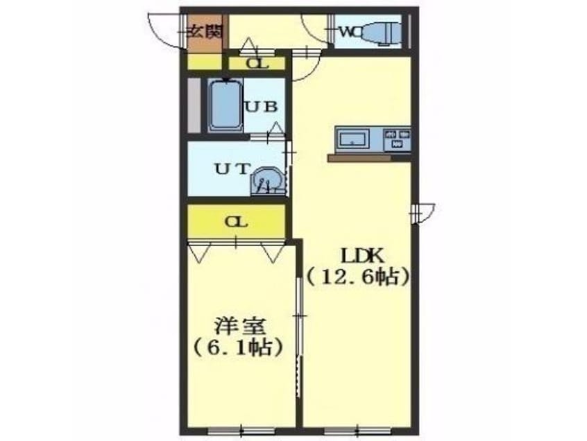 間取図 Premier  Chouette