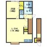 ＣＳ昭和 1LDKの間取り