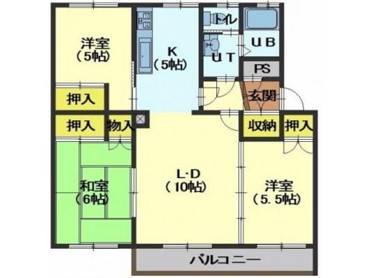 間取り図 ツインクル豊川