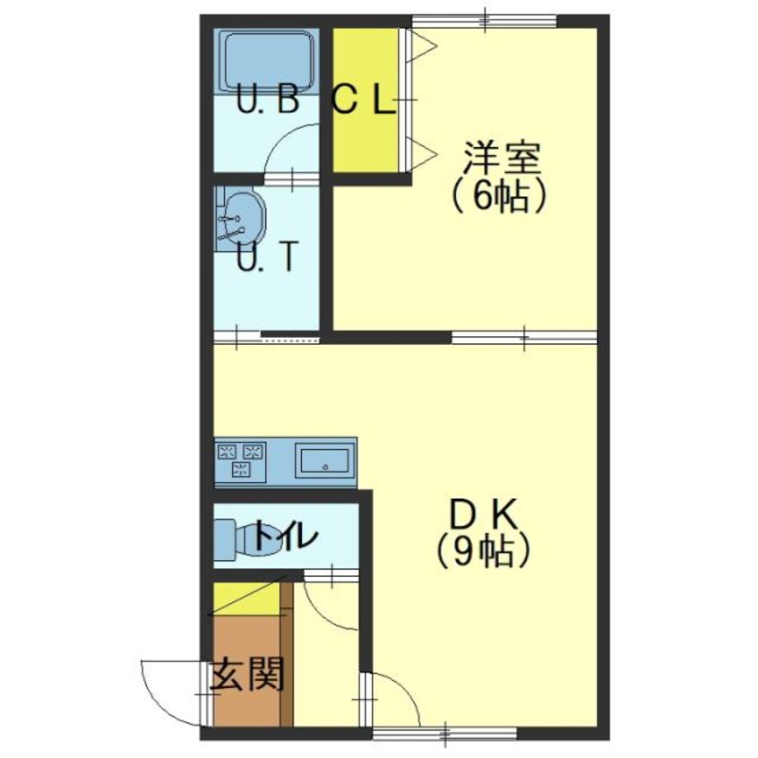 間取図 ピアパレス松陰Ⅰ