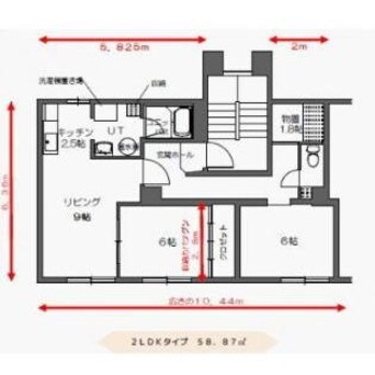 間取図 クレセール