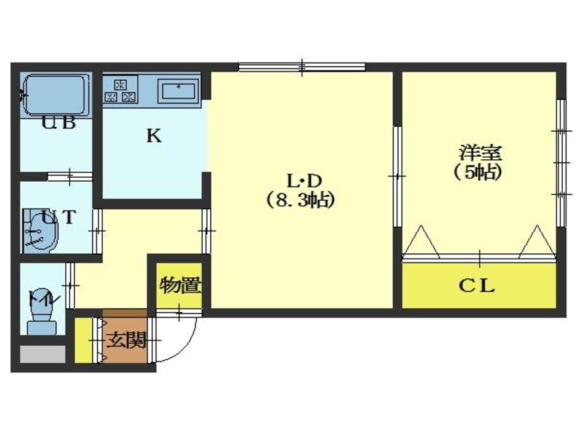 間取図 モデナ杉並
