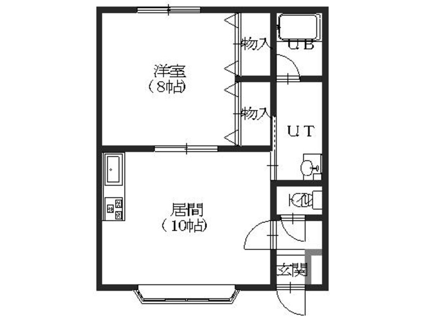 間取図 フォーリーフ港