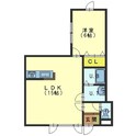 コスモレジデンス朋の間取図