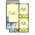 フロムKの間取図