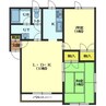 クリヨン 2LDKの間取り