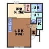 ASTI-S1 1LDKの間取り