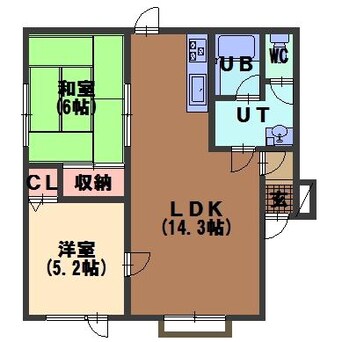 間取図 コーポイシトヤ