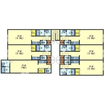 間取図 アンビシャス