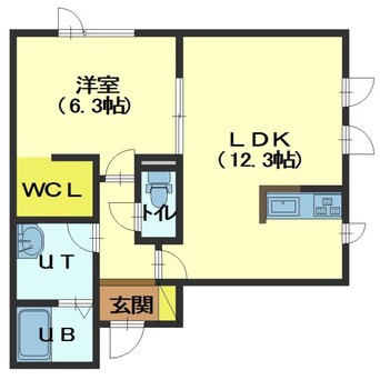 間取図 ラトゥール的場