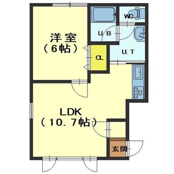間取図 ピュアコートⅢ