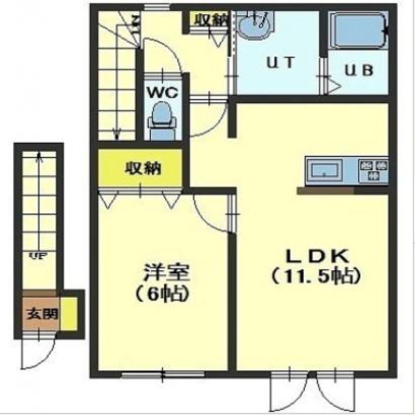 間取図 ニューリーフセカンド