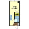 マンション永興 1Rの間取り