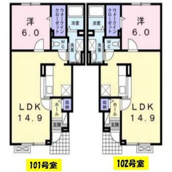 間取図 ラ・クラルテⅠ