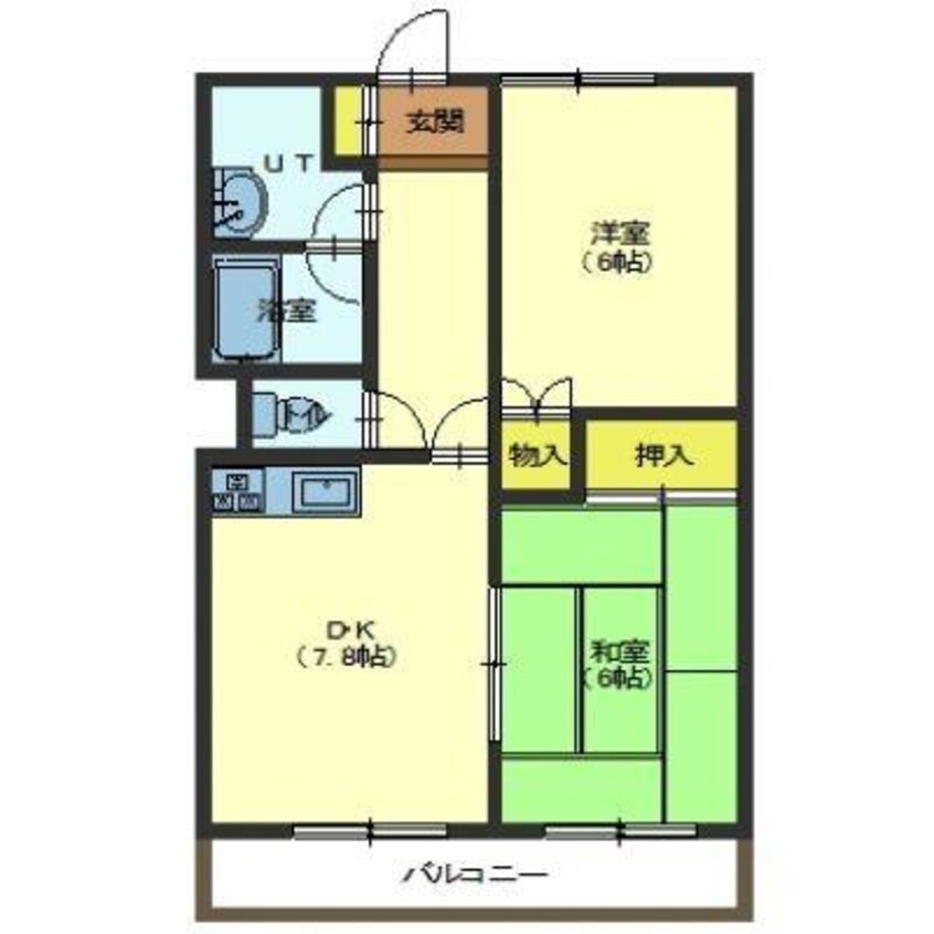 間取図 ロイヤルシティ参番館